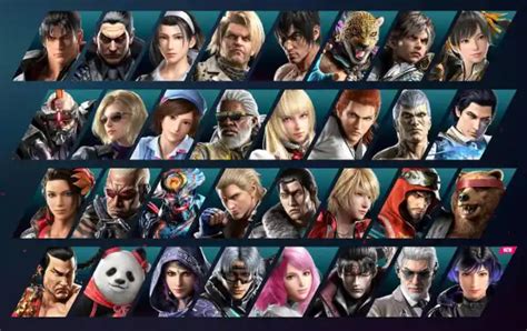 The full Tekken 8 roster